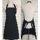 5577 Cooking Cleaning Apron Button/Buckle Adjustable Bandage Sleeveless