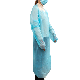  Customized Waterproof PE Gown Thumb Loop Cuff CPE Isolation Gown with Long Sleeve