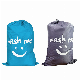  Large and Lightweight Foldable Portable Drawstring Laundry Bag and Waterproof Clothes Storage