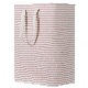  72L Freestanding Hamper Collapsible Finishing Basket Easy Carry Extended Handles Laundry Bags