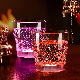  Plastic Eco Acrylic Tumbler Reusable Octagonal Drinking Glasses LED Cups
