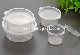  Disposable PP Sauce Cup with Hinged Lid Plastic Container Portion Container