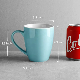 Home Hotel Under Glazed Custom Coffee Mug Cup Porcelain manufacturer