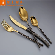  Hot Sale 4-Pieces Flatware Rainbow Stainless Steel Tableware