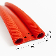  Transparent White Industrial Grade Ozone Resistant Self Adhesive Tape Glass Door Edge Bottom Flat Silicone Gasket Strip