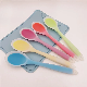  Reusable Heat Resistant Food Grade Silicone Baby Soup Spoon