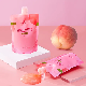  Wholesale Skin Lightening Pink Bath Sea Salt Peach Body Care Scrub Exfoliating Hydrating Brightening Bubble Body Scrub