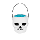  Customizable Weight and Fragrance Pumpkin Witch Skull Bath Salt Ball