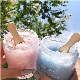 Custom Logo Sweet Peach and Rose Nicotinamide Lightening Exfoliating Body Scrub