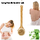  40cm Long Handle Wooden Body Bath Back Brush for Back