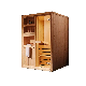  Person Home Bathroom Dry Sauna Room with Sauna Stove Bucket