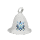  Hot Selling Wool Felt Japanese Russian Sauna Hat Embroidered Ukrainian Ornament