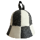 Sheep Wool Felt Sauna Hat Wool Felt Japanese German Russian Bnaya Sauna Hat for Man Woman