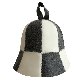  Sheep Wool Felt Sauna Hat Wool Felt Japanese German Russian Bnaya Sauna Hat for Man Woman