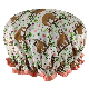  High Quality Printing Shower Caps Low MOQ Large Enough Elastic Double Layer