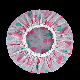  Thickened Waterproof Premium Frosted Print Shower Cap