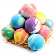  Relaxing Bathbombs Gift Set Essentials Shower Steamers Bubble Dried Flowers Bubble Shower Salts Bath Bombs for Women Men Kids