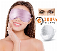  Silk Eye Mask, Super-Smooth & , Blindfold, Perfect Blocks Light, Cinnamon Pink