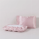  Open Pocket Fitted Satin Pillowcases Luxury Memory Satin Soft Silky Pillow Cover Wrinkle Free Pillowcases