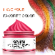  Factory Hair Dye Woman Man Fashionable Hair Styling Wax Multi Color Hair Dye Wax