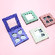  Wholesale Makeup Eyeshadow Package 4 Color Square Glittery Cosmetic Magnetic Eyeshadow Palette