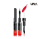  Hot Sale in Europe and America Makeup Cosmetics 2 in 1 Liquid Lipstick and Lip Liner