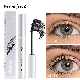 Silver Tube Waterproof Mascara Long Curl Eyelashes Black Mascara
