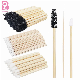  Beiqili 50PCS Disposable Eco-Friendly Bamboo Handle Eyelash Brush Mascara Wand Lash Brush Applicator Spoolies Hisopos Swabs