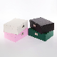  Wholesale PU Leather Earring Ring Necklace Girls with Lock Jewelry Box