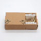  Makeup Cleaning Sterilized Double Sided Cotton Buds Natural Cotton Swab OEM