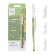  Facial Exfoliator Dermaplaning Tool Razor Metal Eyebrow Razor for Women