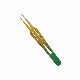  New Design Gold Plating OEM Eyebrow Tweezers