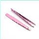  Fashion Makeup Beauty Tools Lash Painting Slant Eyelash Extension Eyebrow Tweezers
