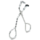  Stainless Steel Custom Logo False Eyelash Curler Small Partial Lash Curlers