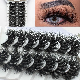  7pairs Long Luxurious False Eyelashes Fluffy Dramatic 3D Faux Mink Lashes 22mm