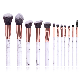  New Design Black High Quality Vegan Makeup Brush Set Factory