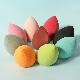  Drop Tear Powder Puff Private Label Latex Free Foundation Black Pink Cosmetics Egg Custom Logo Beauty Makeup Blender Sponge
