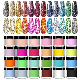  Custom Color DIP Acryl Powder Nail Supplies Polvo Acrilico Nails Art Private Label Bulk Acrylic Glitter Powder for Nail Art