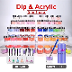  Custom Private label 3 in 1 Acrylic Nail Dipping Powder, 2000 Colors for Your Choice