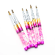  Pink Color Sequin 100% Kolinsky Acrylic Nail Art Brush