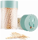 Disposable Bamboo Toothpicks with Plastic Bottle Eco Friendly Two Points Toothpicks