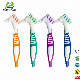  False Teeth Denture Brushes with Double Sided Denture Cleaning Brush