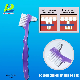 Dental Denture Brush for False Tooth Cleaning Toothbrush