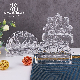  Wholesale High White Transparent Glass Crystal Napkin Holder Tableware Decoration