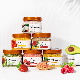 Customized Fruit Tumeric Tea Tree Body Containers Sugar Scrub Private Label