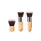 11 Pieces of Bamboo Handle Environmental Protection Linen Bag Cosmetic Brush