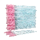  50 PCS Cosmetic Eyelash Brush Crystal Mascara Wands Applicator Diamond Eyelashes Brushes