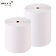  75gsm Three Proof adhesive white shipping label flexo jumbo roll barcode label paper roll