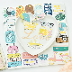  Gilding Colorful Theme Materia Collection Cardstock Die Cut Paper Sticker Travel Series for Scrapbooking Project Planner Decor DIY Album Craft