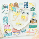  Gilding Colorful Theme Materia Collection Cardstock Die Cut Paper Sticker Travel Series for Scrapbooking Project Planner Decor DIY Album Craft
